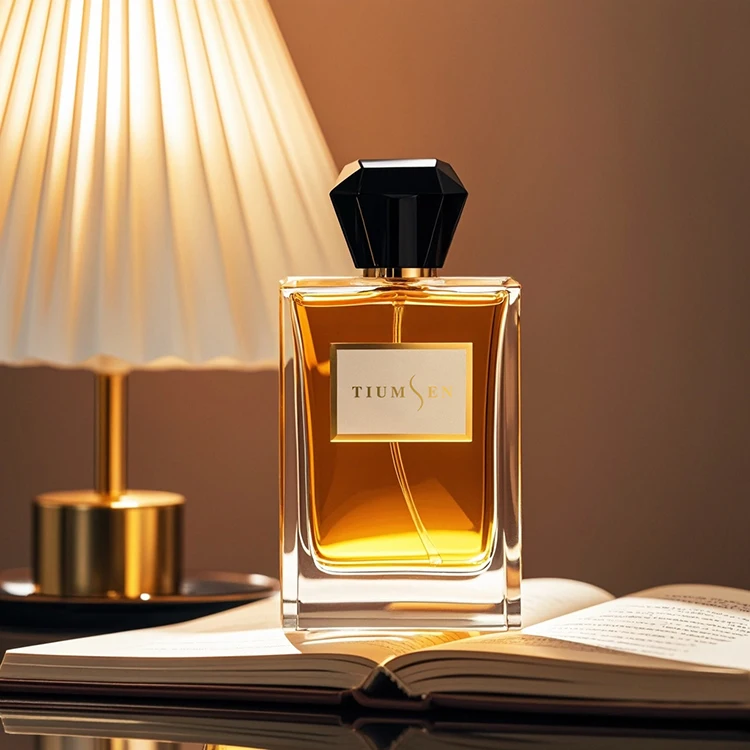 High Quality 50ml Clear Glass Perfume Bottles Empty 50 Ml Transparent Glass Parfum Bottle With Silver Lid