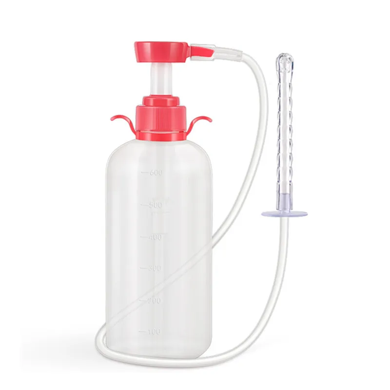 Home Use Vagina Cleaning Hygiene Irrigation Unisex Vaginal Anal Douche Bottle Enema Bulb Kit