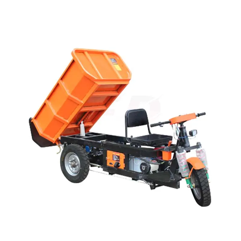 Heavy-duty Construction Site Diesel AND Electric Three-wheel Dump Truck 3 ton Mini Dumper