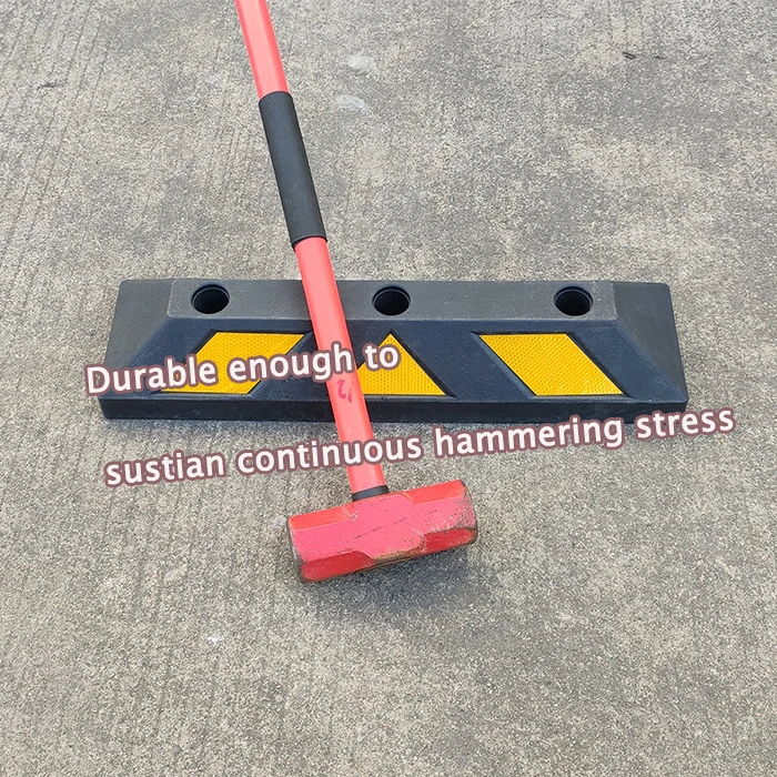600mm  factory price rubber wheel stopper car parking stopper