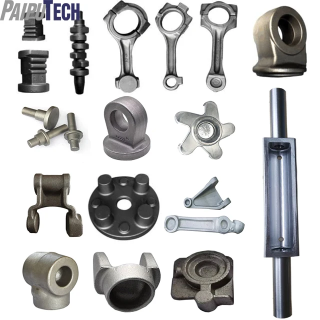 Precision hot die forging parts services, carbon steel, alloy steel, Hot Forging Press Stainless Steel Metal shaft Forging Parts