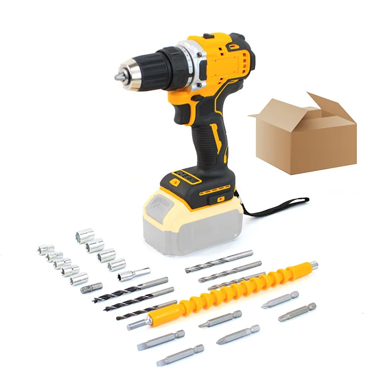 Best Selling Handheld Cordless Mini Power Tool Wireless Drill Set Brushless Cordless Drill