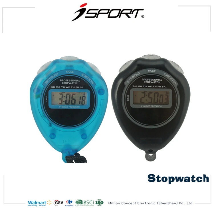 Kid Custom Logo Nurse Hospital Bike Bicycle Sport Water Resistant Hand Coach Waterproof Digital Time Stopwatch Timer Stop Watch