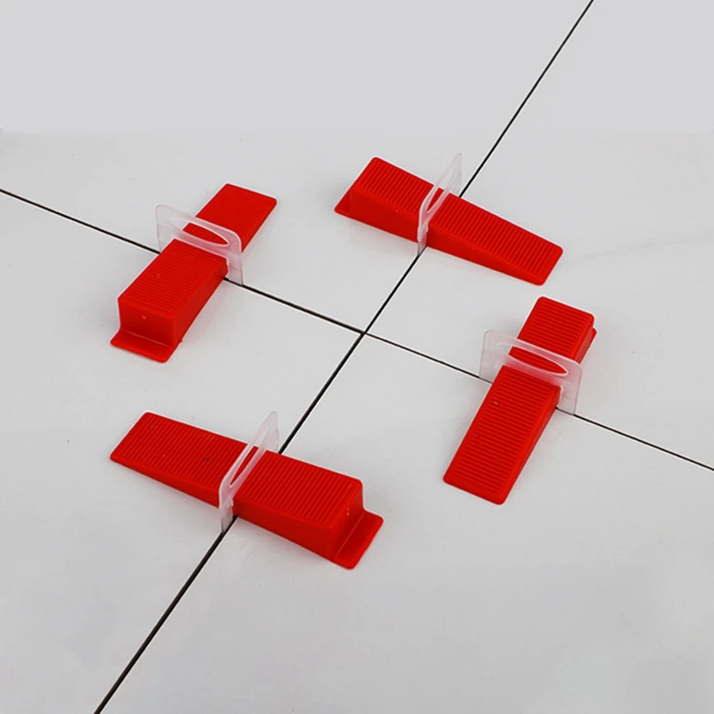 Система выравнивания плитки с зажимами 1/16 включает в себя 100 шт. разделителей для выравнивания плитки более Гибкая комбинация для выравнивания плитки установка