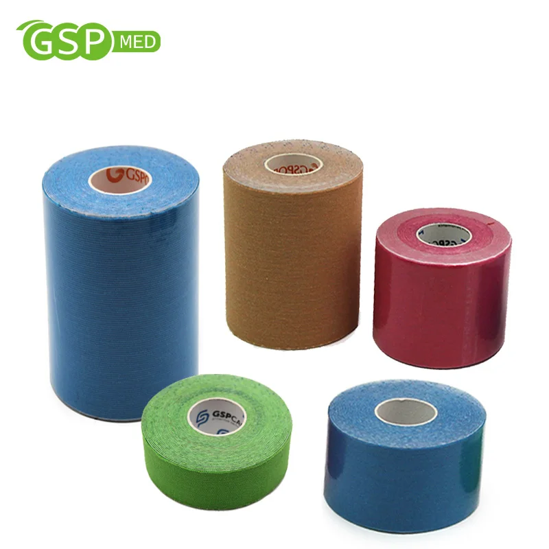Hot Sale Big Roll 10cm Kinesiology Tape Athletic Synthetic Therapy Sport Tape Roll for Physio Muscle