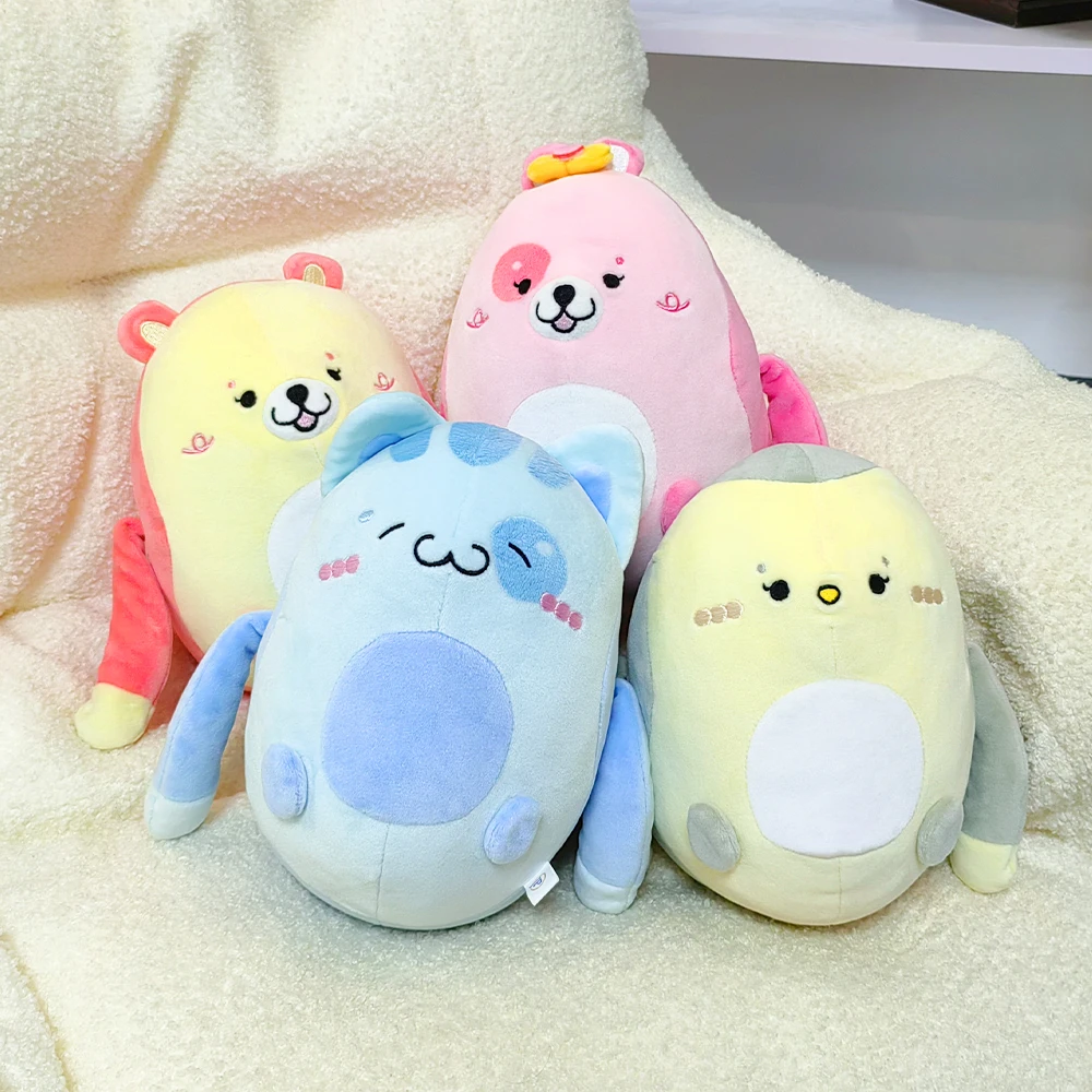 New Soft Comfortable Stuffed Unicorn Cute 5 In 1 Cheap Unicorn Stuffed Animals Plush Toy Gifts with Bling Bag