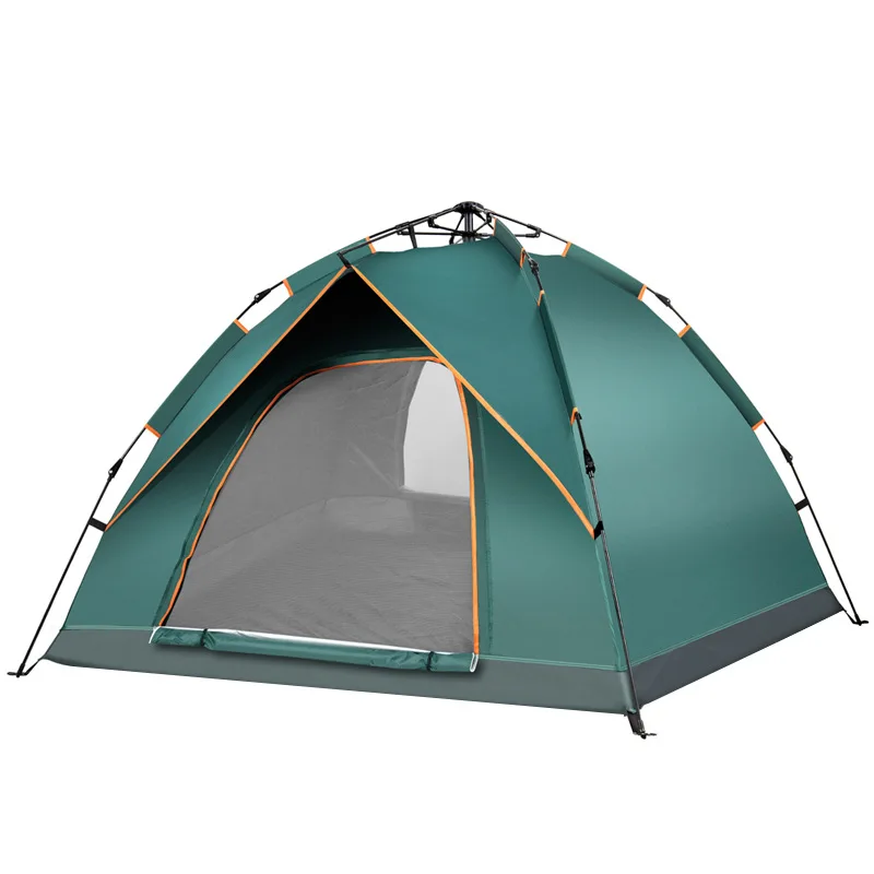 Tents Manufacturer Automatic Quick Open Large Size 3-4 Person Family Hiking Camping Outdoor Tent