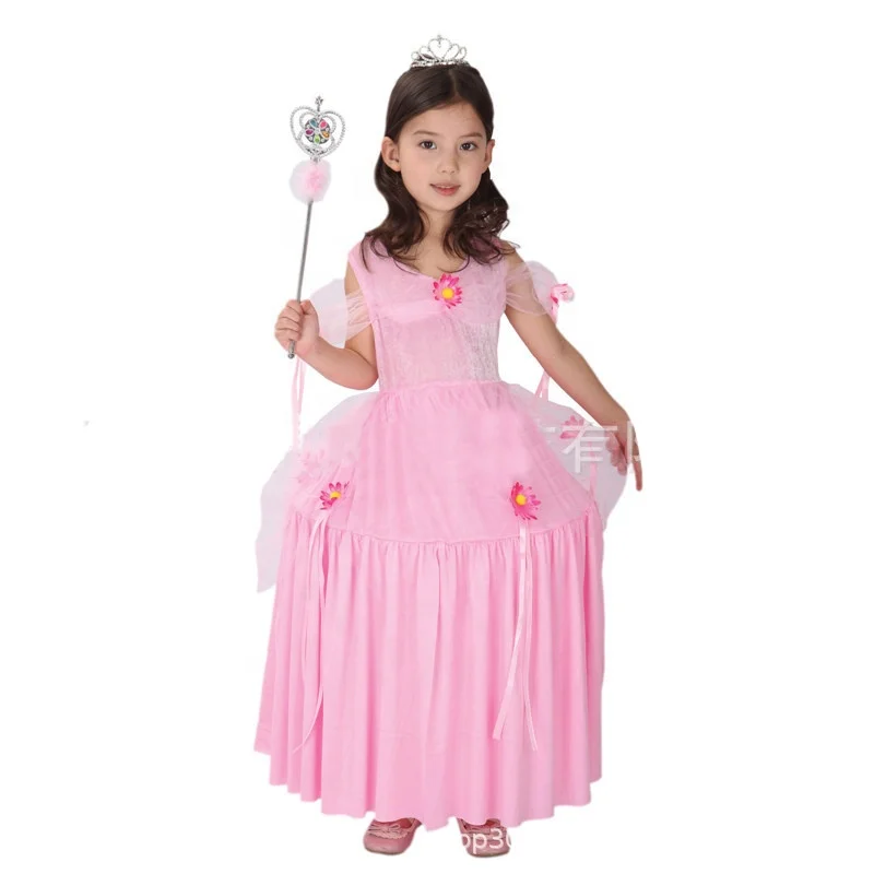 Halloween Cosplay Costumes Girl Witch Outfit Kid Lovely Prom Princess Costume