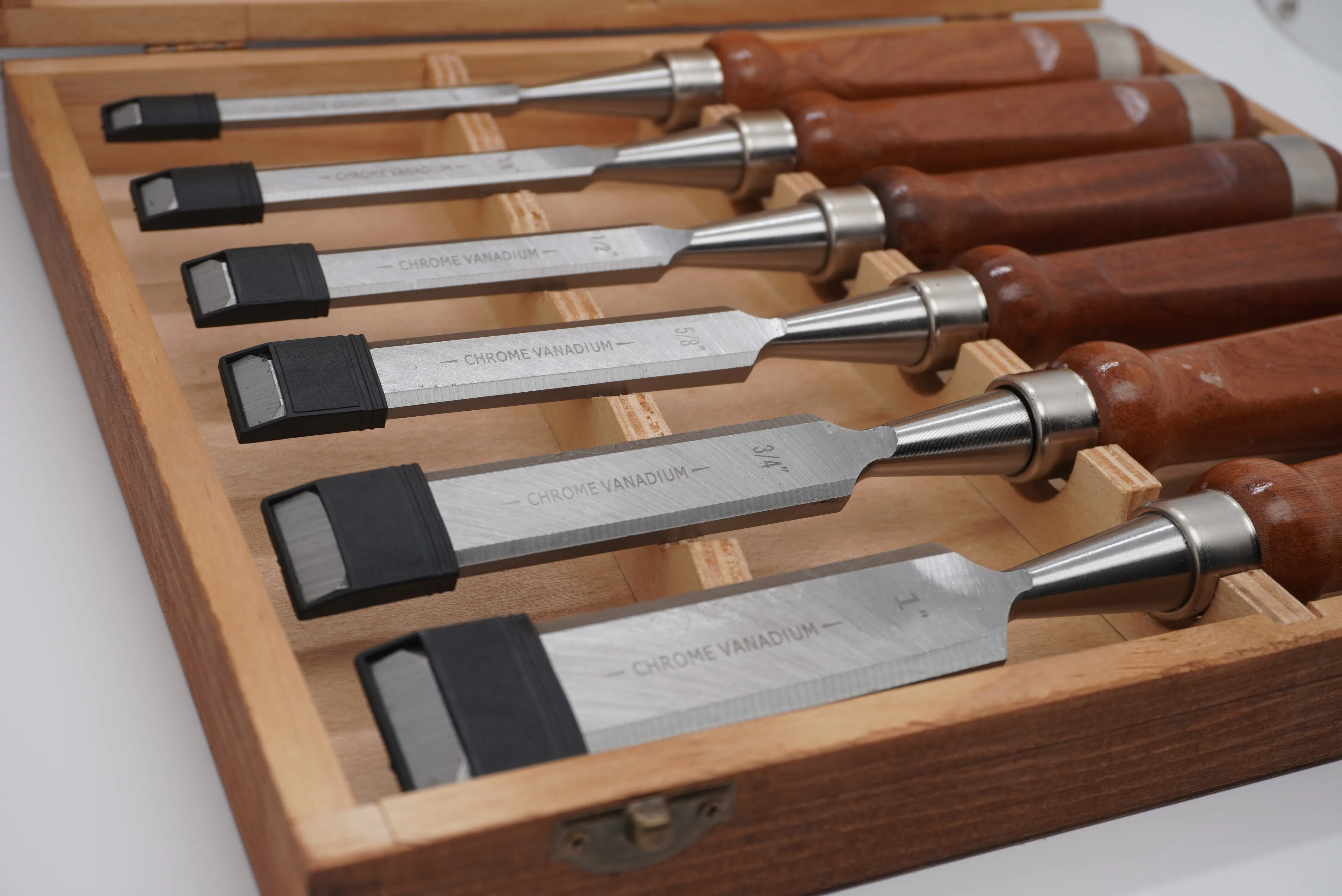 High Quality Wooden Handle  6 In 1 Wood Carving Chisel Set Chisel Wood Chisel