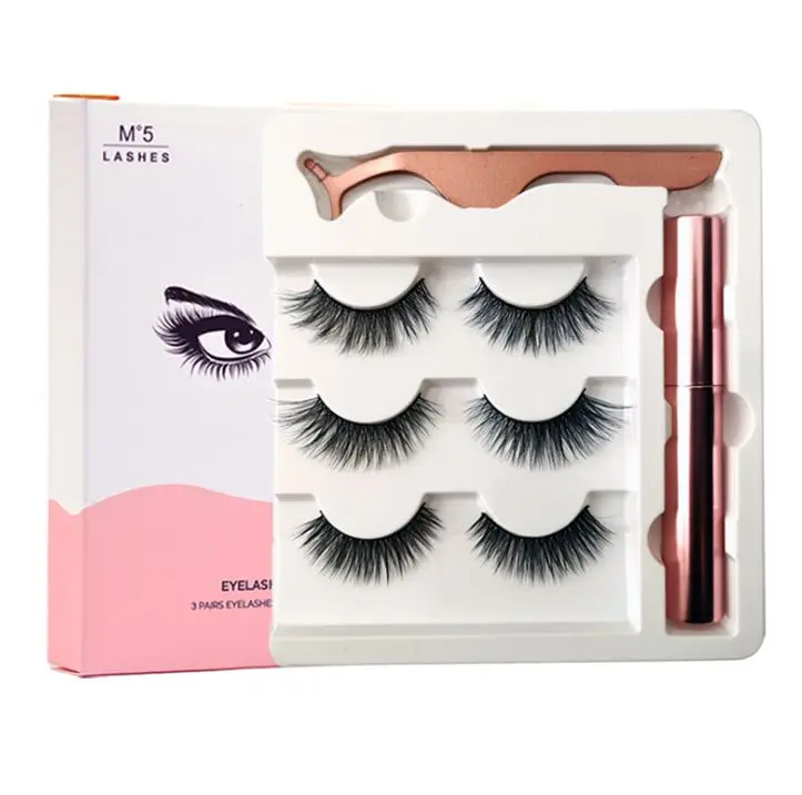 
2020 new upgraded version of nano eyelash Comfortable magnetic eyeliner liquid Eyelash suit 