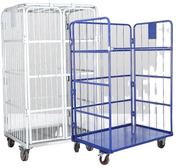 Strong Bearing Indian Market Exported Cloth Warehouse Trolley