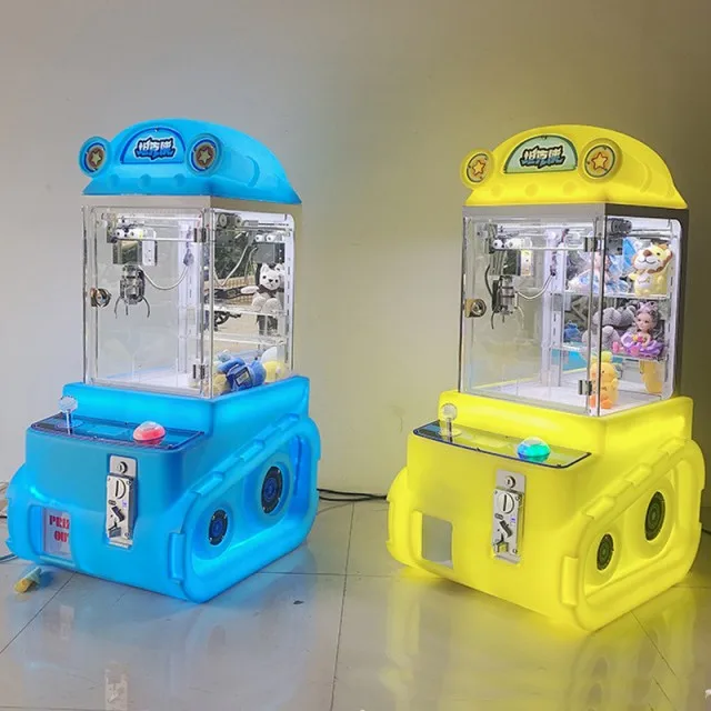 Doll Machine Coin Operated Game Machines Mini Plush Toy Claw Crane Machine
