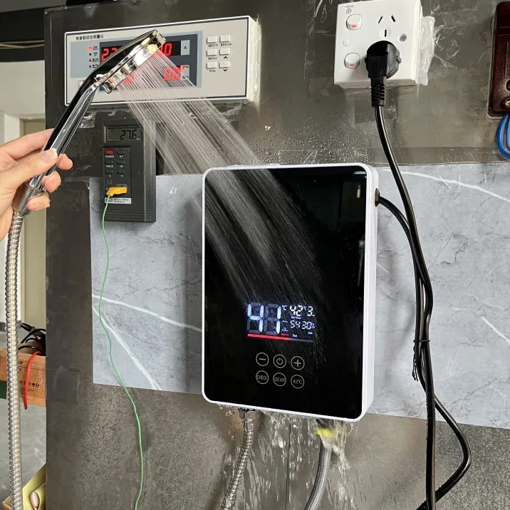 3.5KW220V European style  Energy Saving Small Portable Wall Mount Electric Bathroom Tankless Mini Instant Electric Water Heater