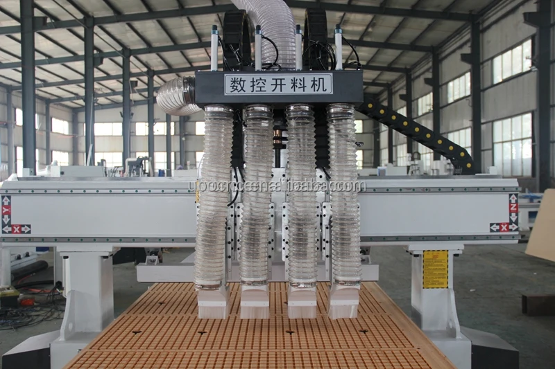 UBO multifunction industrial atc 1325 2030 cnc wood router mdf plywood cutting furniture door making machine