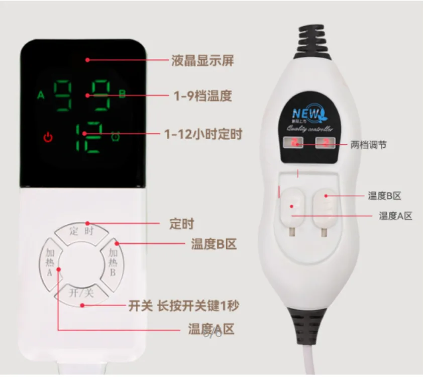 Hot Selling In Stock Wholesale Electric Heating Blanket guangdong electric heated blankets for winter