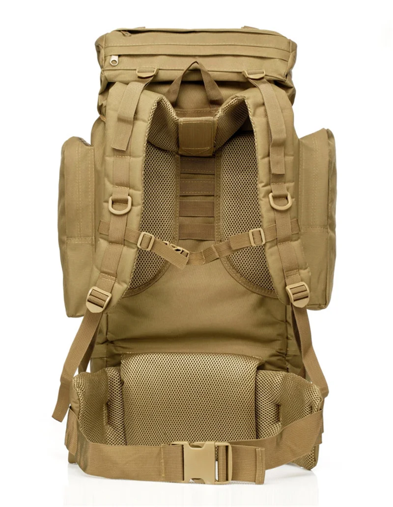 11-Colors 65L Outdoor Mountaineering Bags Field Tactical Camo Backpack