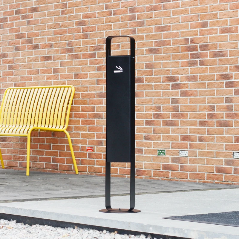 Standing cigarette ashtray Cigarette Butt Disposal Commercial Cigar AshTray Outdoor smoking Area large capacity Windproof