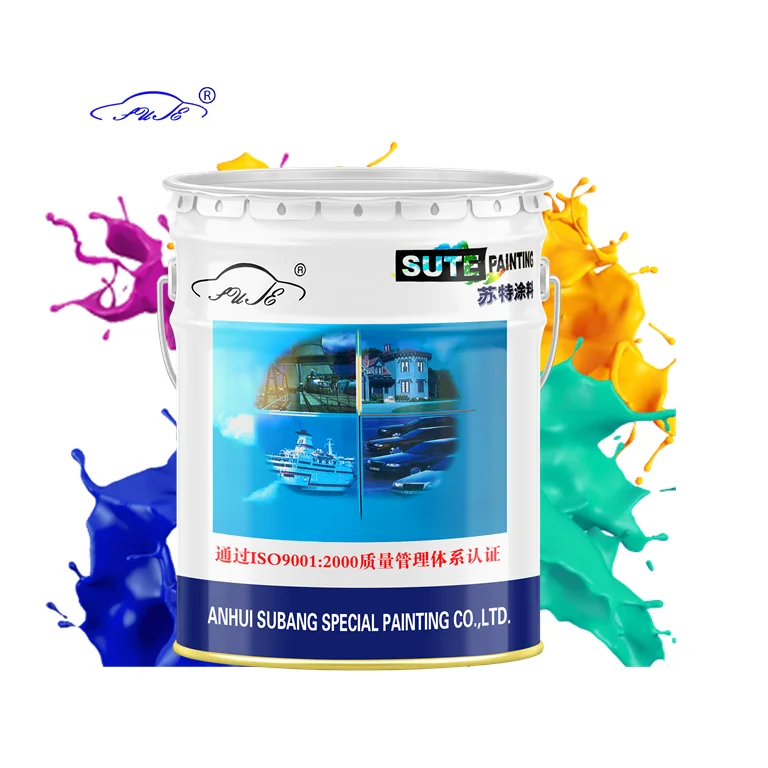 Оптовая продажа, Прямая поставка с завода, водо-образная алкидная верхняя одежда, износостойкая декоративная краска на водной основе