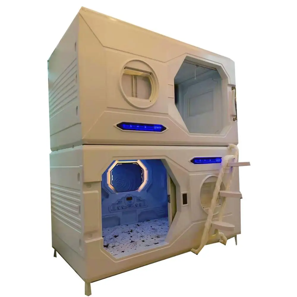 WIMI Factory Outlets Min Soundproof Capsule Bed  nap pod ABS capsule  bunk bed