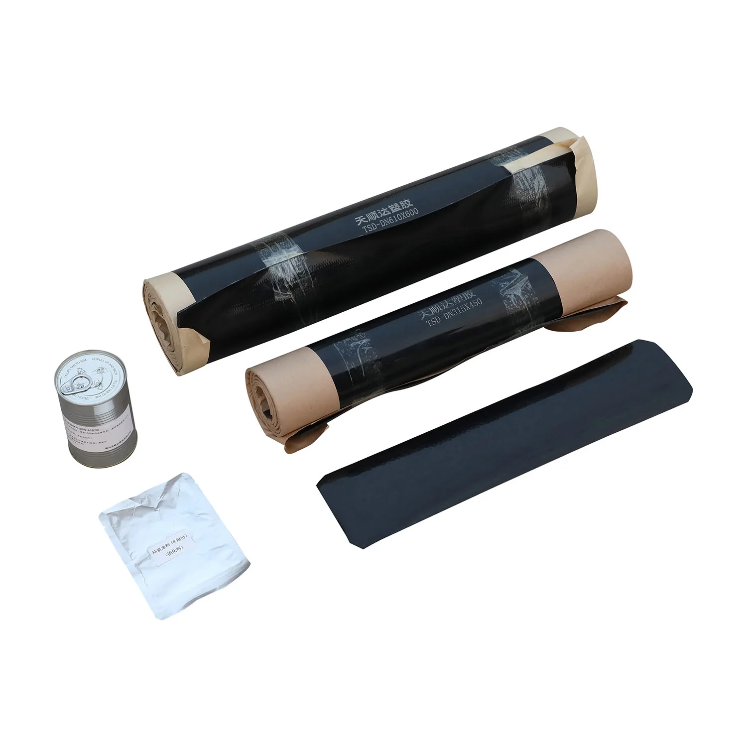 High Temperature Polypropylene Heat Shrink Sleeve for 3PP pipe joint field coating