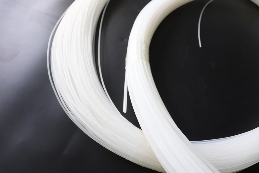 Extrusion Milky white polypropylene rod hard PP plastic bar Nylon rods Straight rod for toys