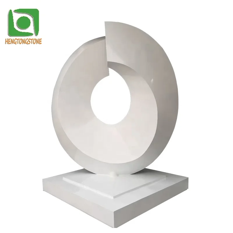 Подгонянная скульптура ремесел круга нержавеющей стали 304