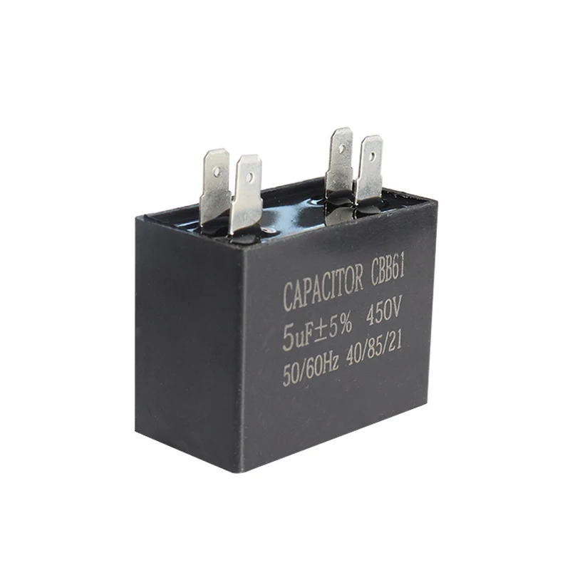 Capacitors CBB61 AC Motor Start Capacitor Air Conditioner Spare Parts