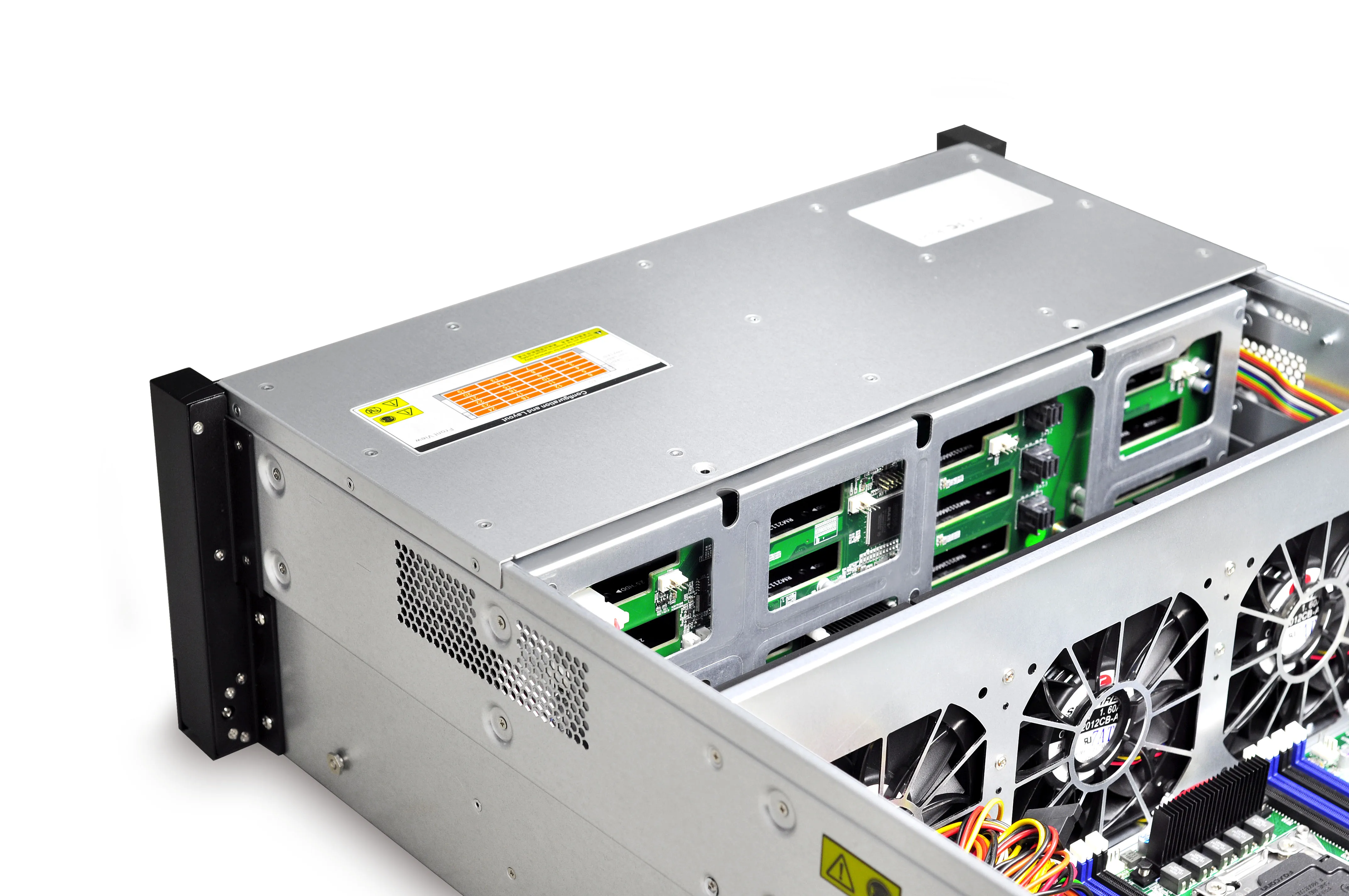  Корпус Шасси для серверов 4U 24 bay HPC WEB и хранения