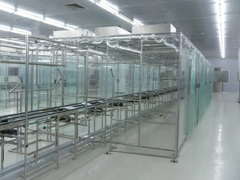 Class100-100000 без пыли, индивидуальная портативная камера для чистки комнаты, камера для проб по заводской цене