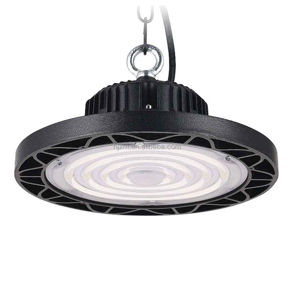 High Bay 100w 150w 200w Waterproof Led Ufo Linear Highbay Pendant Light Industrial Warehouse Lighting Fixture 6500k  Lamp