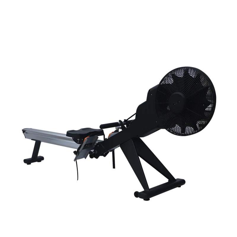 Gym Fitness Equipment Cardio Foldable Resistance Magnetic Air Fan Rowing Machine Air Rower