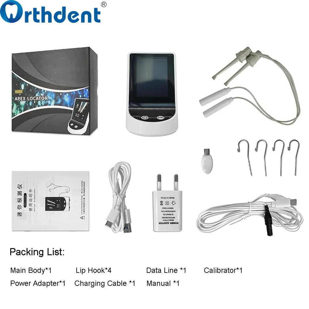 Портативный стоматологический Апекс-локатор безопасный точный мини-экран с ЖК-экраном