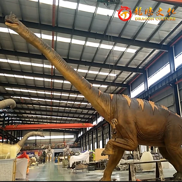 Life-sized newest hot sale huge durable Shunosaurus robot Animatronic Dinosaur for theme Park