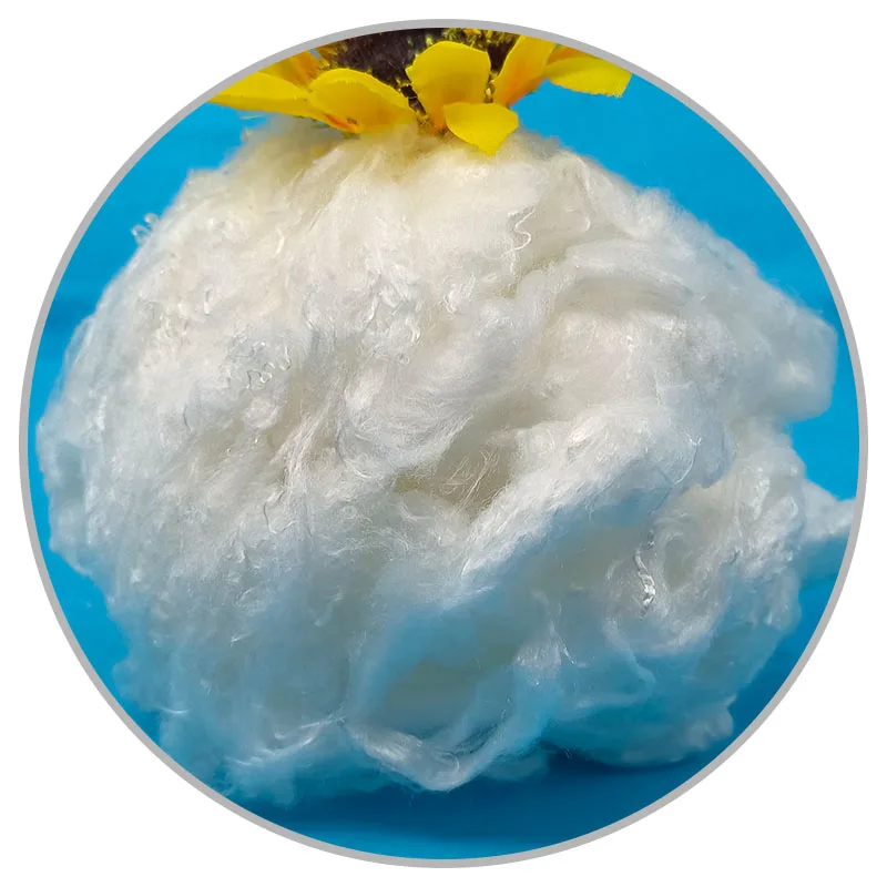 natural biodegradable 1.2d 38mm bamboo fiber for spinning and nonwoven