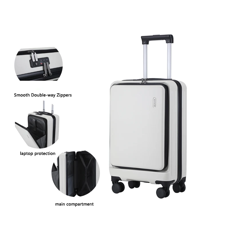 Cabin Luggage Manufacturing Mala De Bordo Pc Suit Case Travel Luggage Bags Suitcase with Laptop Pocket Luggage Trolley Bags