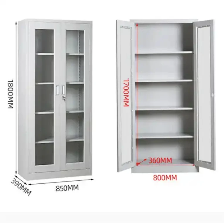 Wholesale 2 Door Metal Storage CabinetsSwing 2 Door Filing Cabinet Office Steel Book Locker steel office cabinet
