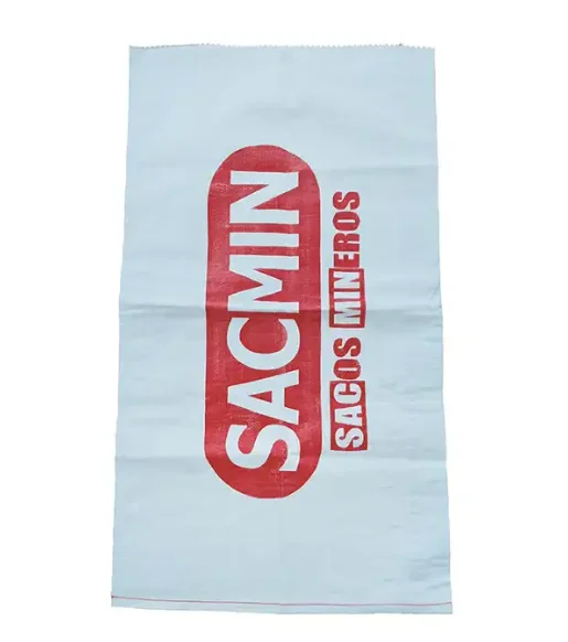 High Strong Peru Printed Polypropylene PP Woven Bags Mining Coal Stone Packaging Sacks Sacos Mineros With Logo