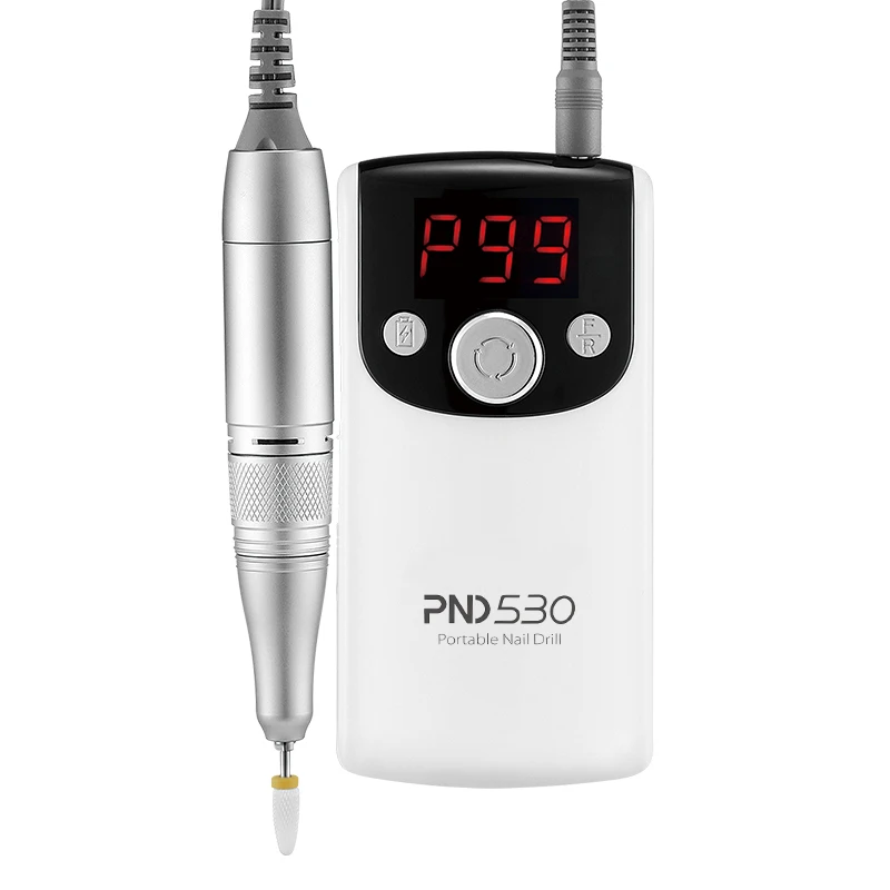 2021 Portable Electric Nail Drill Machine Kit PND530 30000 RPM Strong Electric Nail Drill for Acrylic Gel Nails
