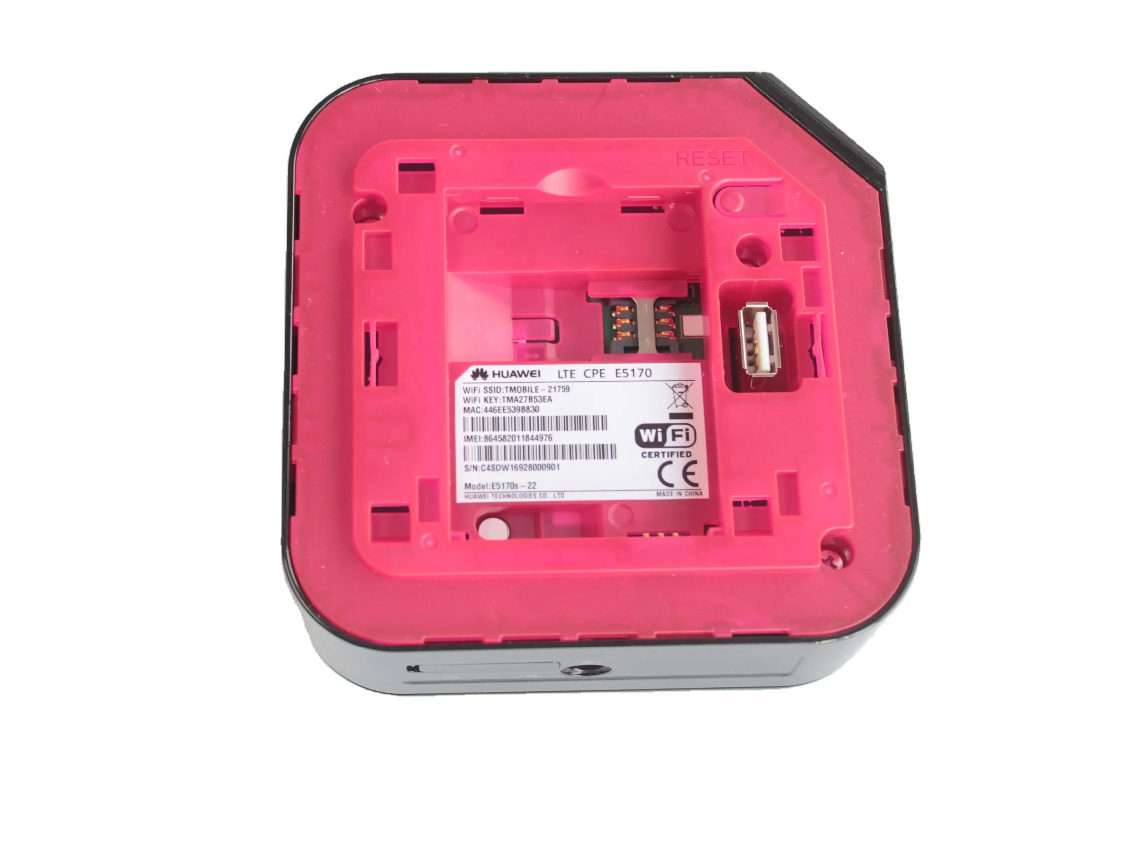 Original Huawei 4G LTE CPE Router Huawei E5170 router with SIM Card Slot Wireless Hotspot with LAN Port huawei B5170 router