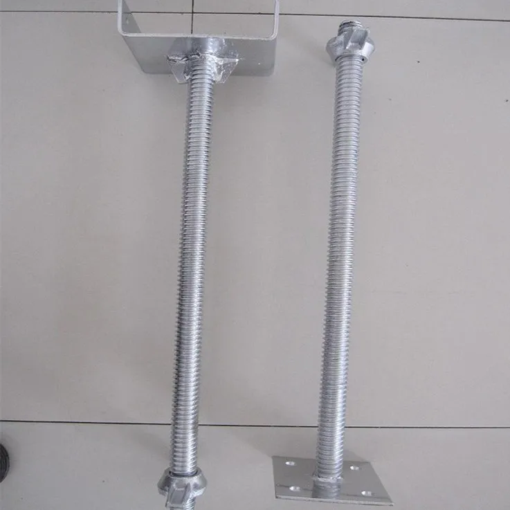 Stainless Steel Scaffolding Screw Base Jacks for Slab Support