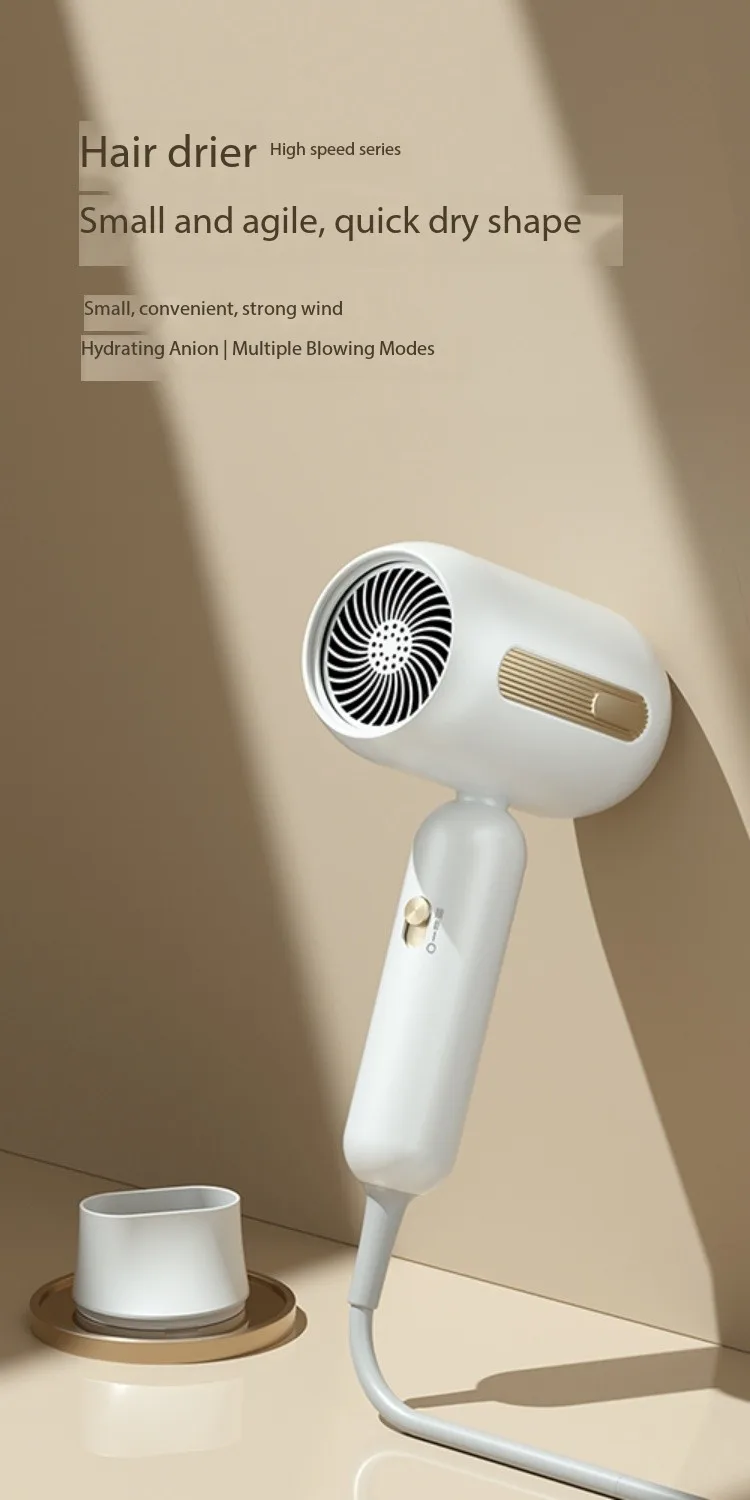 Professional wall mounted salon hair dryer with brushless motor Hot Cold Wind Hair Dryer Blow Dryer With Diffuser for hotel