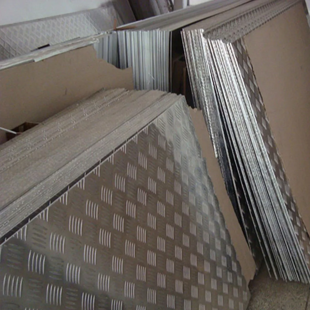 Aluminum metal checkered plates for tool box made from aluminum chequred plates