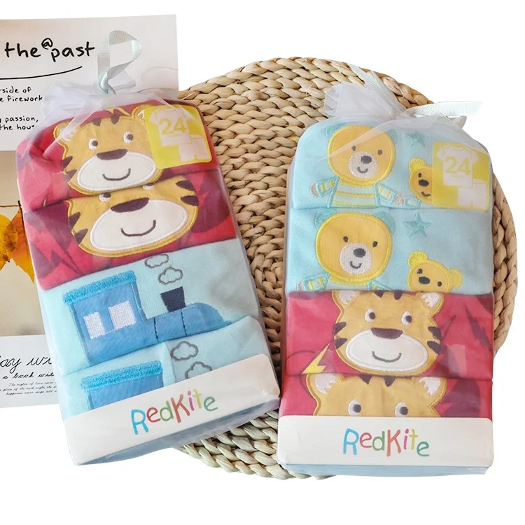 Newborn infant girl short sleeve 2 sets/pack mixed design tops pants set baby clothes