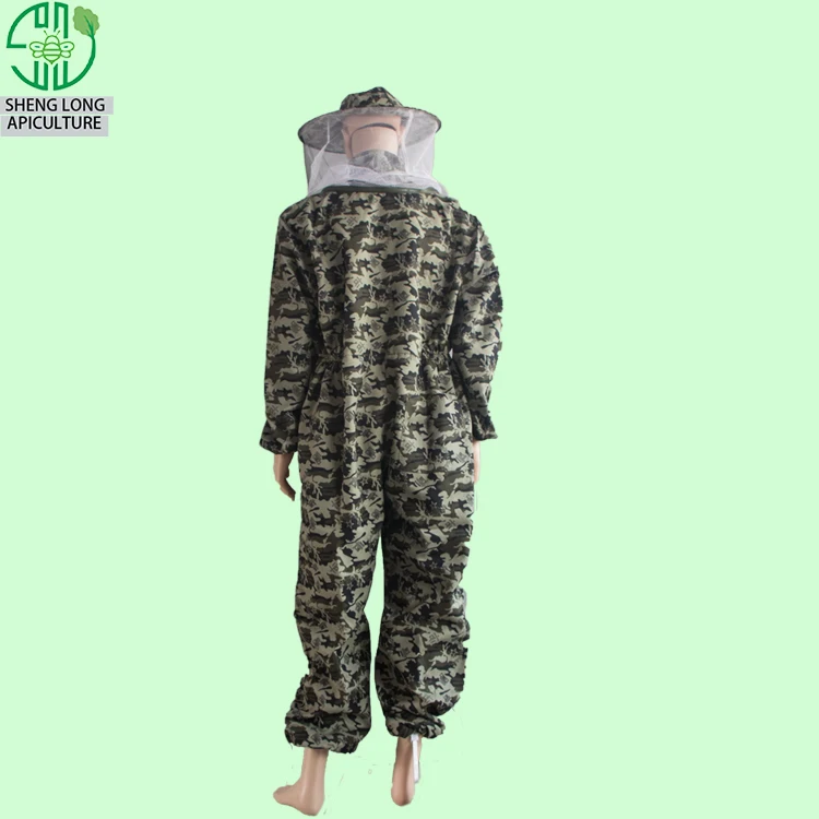 Apiculture beekeeping Large polyester cotton bee keeping clothing for beekeeper bee suit protection