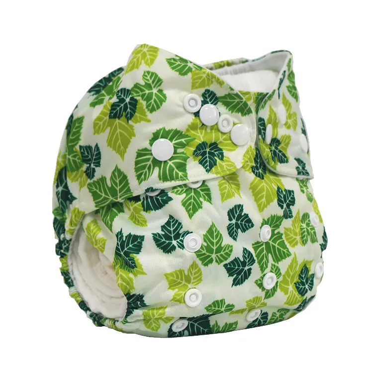 Wholesale Custom Baby Nappy Reusable Waterproof Prefold Cloth Diaper