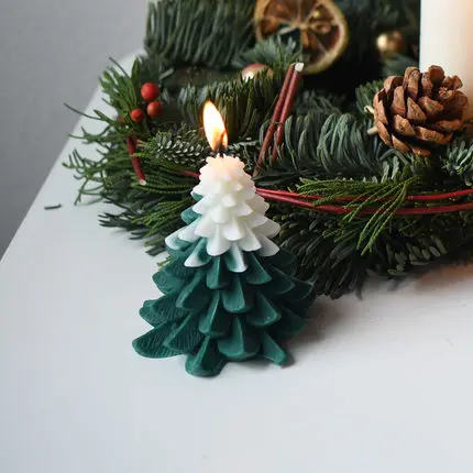 100% natural soy wax Wholesale customization decorative candle Christmas candles