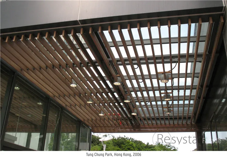 Customized Design Resysta Outside Wood Wall Cladding Panel Board