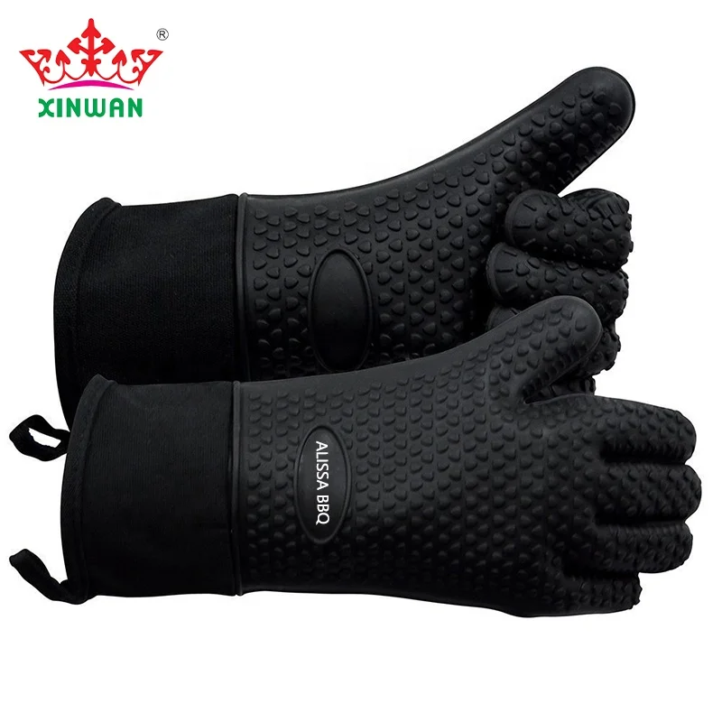Silicone Cooking Kitchen Oven BBQ Grill Gloves Heat Resistant Hot Sale Products