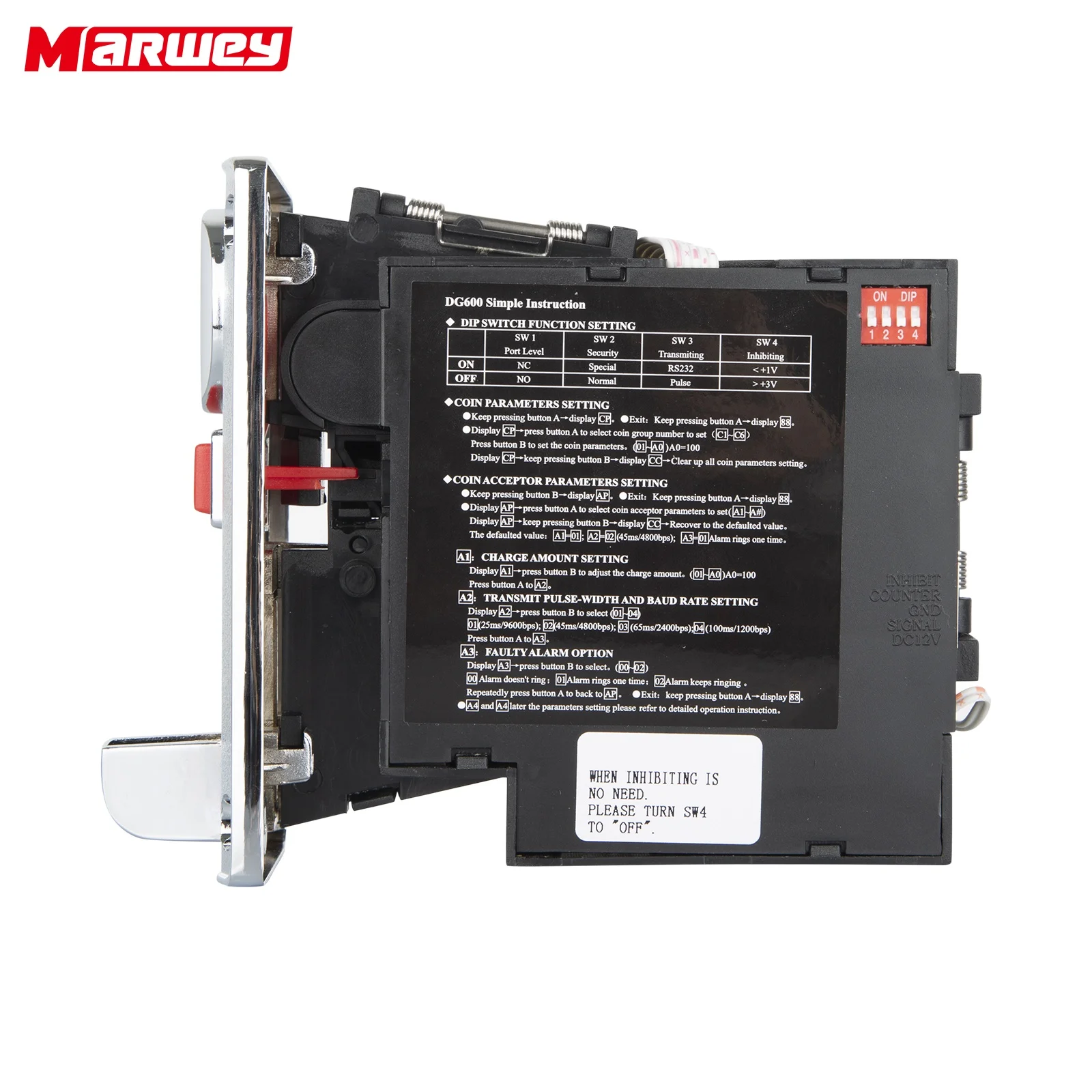 DG600F электронные часы мульти игра монетоприемник процессор программируемого 6 Тип комплектатор монет валидатор для торгового автомата