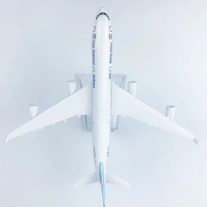 OEM 16CM Metal Plane Model Airbus A340 Plane Model Boeing 340 Zinc Alloy Diecast Toys Accept Custom Logo